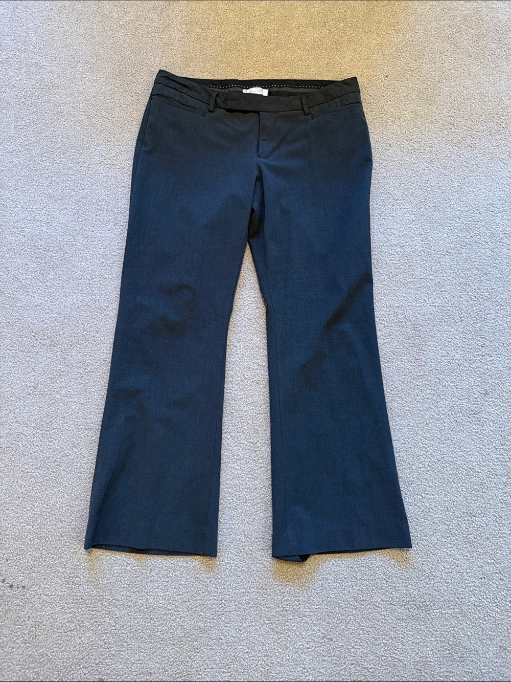 GAP Black Boot-Cut Dress Pants